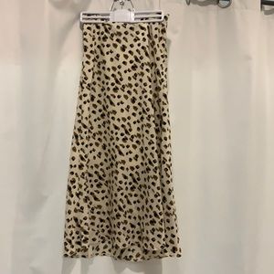 Wish list leapord midi skirt